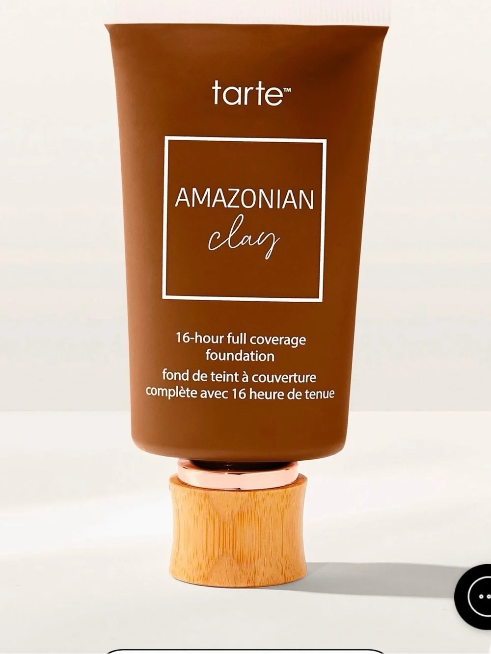 tarte Amazonian Clay Foundation - Deep Neutral 16HR Full Coverage